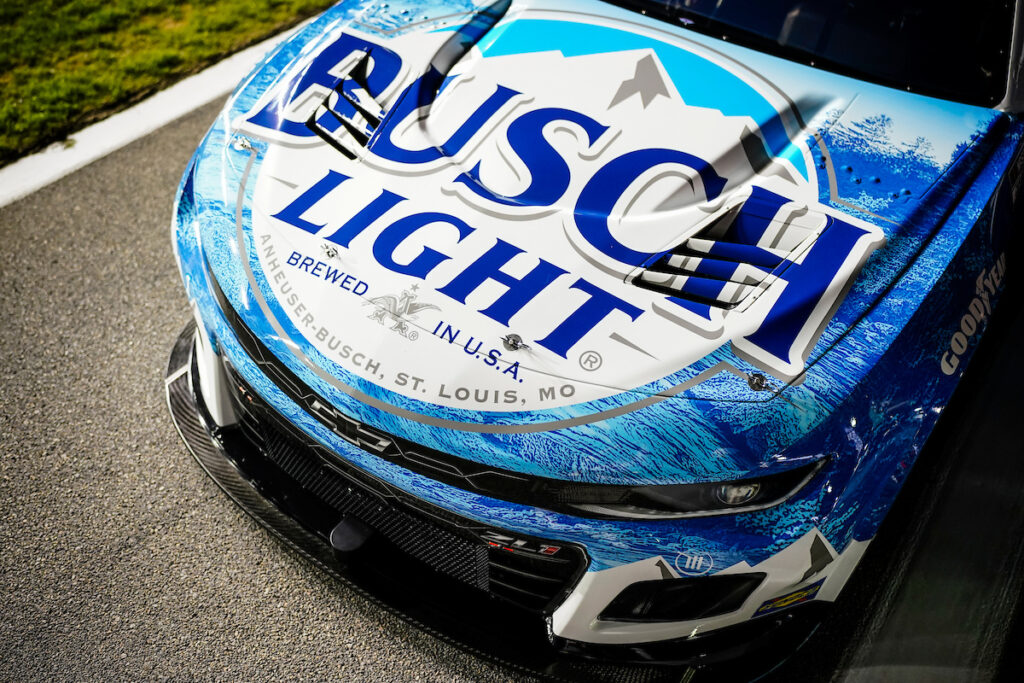 #1: Ross Chastain, Trackhouse Racing, Busch Light Chevrolet Camaro
